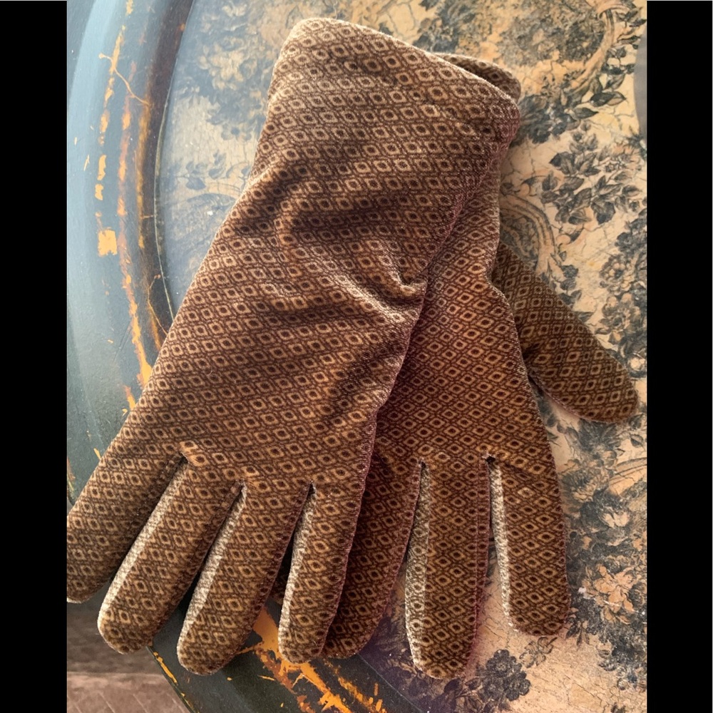 Like-new Velvety Soft 💕Warm🧤black Diamond gloves